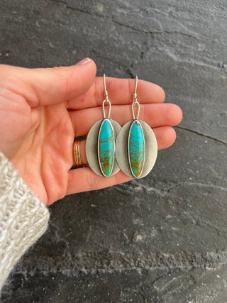 Classic Earrings- Turquoise