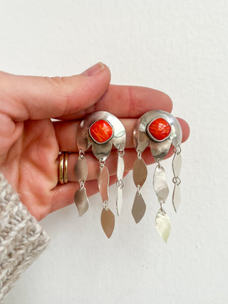 Tulip Domed Earrings