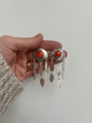 Tulip Domed Earrings