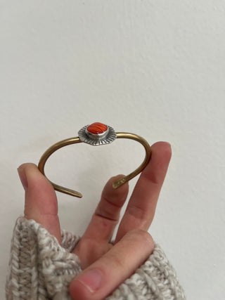 Relic Cuff- Spiny Oyster Shell (Small)