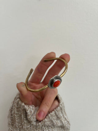 Relic Cuff- Spiny Oyster Shell (Small)