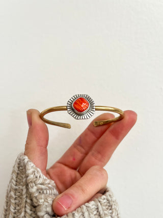 Relic Cuff- Spiny Oyster Shell (Small)