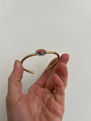 Relic Cuff- Spiny Oyster Shell (Small)