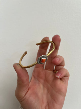 Relic Cuff- Spiny Oyster Shell (Small)