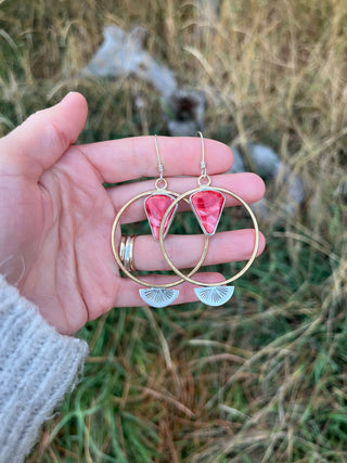 A Burst of Light Hoops- Red Shell