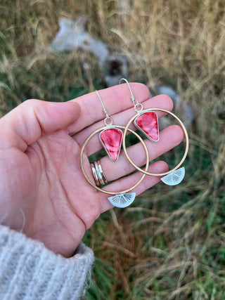 A Burst of Light Hoops- Red Shell