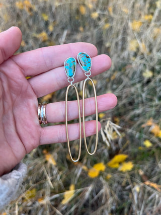 "Extra" Paperclip Posts- Turquoise II