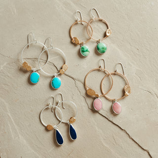 Ore Hoops- Pink Opal