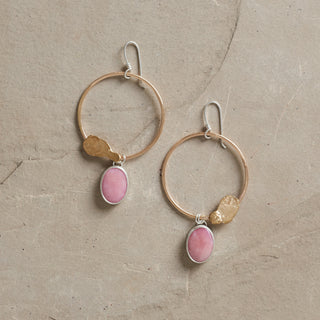 Ore Hoops- Pink Opal