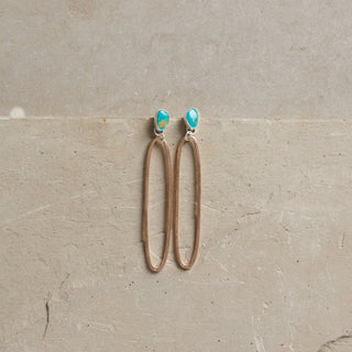 "Extra" Paperclip Posts- Silver + 14K Goldfill