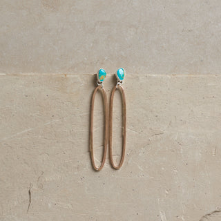 "Extra" Paperclip Posts- Silver + 14K Goldfill