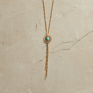 Norse Sun Necklace- 14k Goldfill