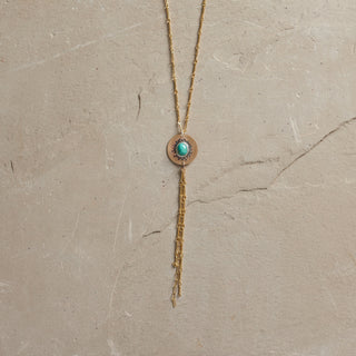 Norse Sun Necklace- 14k Goldfill