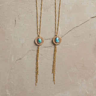 Norse Sun Necklace- 14k Goldfill