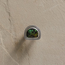 Load image into Gallery viewer, Isabel Ring- Dark Green Turquoise-Size 8

