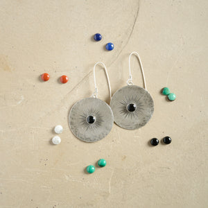 Guiding Star Earrings- Pick Your Stone