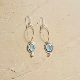 Gaea Earrings- Aquamarine