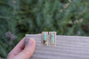 Held and Free Turquoise Bar Posts