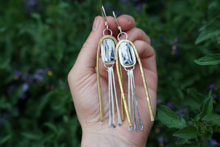 Arches Fringe Earrings