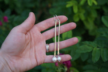Load image into Gallery viewer, Sticks Earrings- Freshwater Pearl
