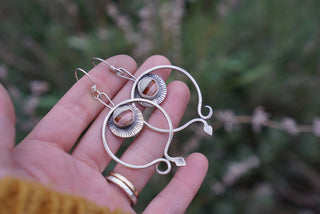 Ophidian Hoops-Pink Jasper