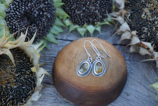 The Little Things Earrings-Citrine