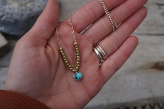 Zellie Choker- Blue Turquoise
