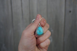 Calamity Necklace- Kingman Blue Turquoise