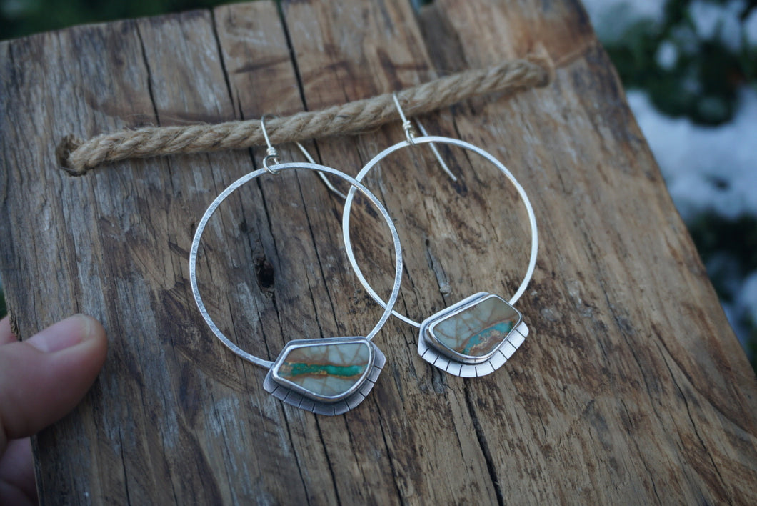Montana Hoops- Royston Ribbon Turquoise