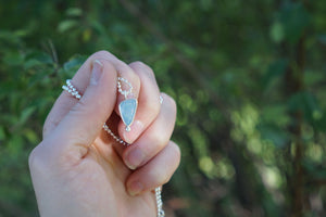 Silver Opal Necklace II