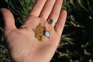 Gold Opal Necklace II