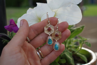 Honeycomb Earrings
