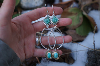 Lucent Hoop Dangles