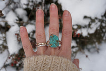 Load image into Gallery viewer, Talon Ring- Nugget Turquoise Size 8.25-8.5
