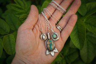 Ore Necklace- White Buffalo