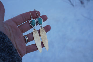 First Light Points- Tibetan Turquoise