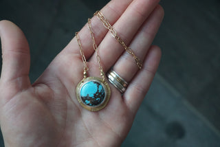 Calamity Necklace- Brass