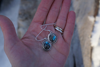 Essential Earrings- Carlin Turquoise
