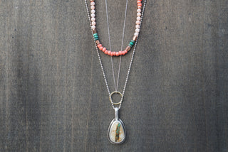 Festival Necklace Set- Coral