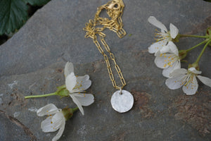 Moon Mama Necklace- Gold and Silver