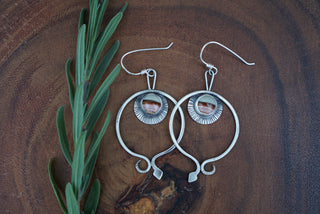 Ophidian Hoops-Pink Jasper