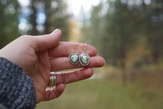 The Little Things Earrings- Golden Hill Turquoise