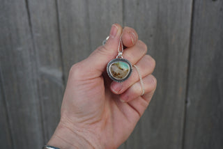 Calamity Necklace- Earthy Globe Turquoise