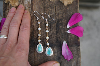 Pearl Dangle Earrings