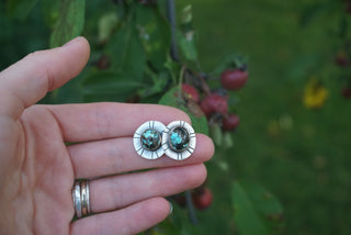 Sunburst Post Earrings
