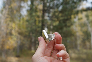Autumn Greens Ring I- Size 8.25