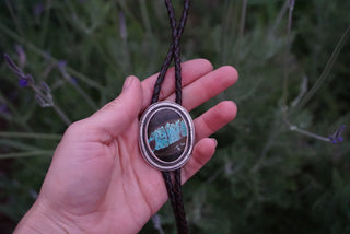 Lariat Bolo- Turquoise