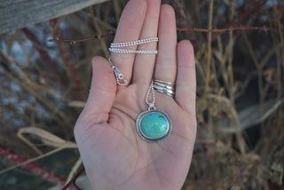 Calamity Necklace- Fox Turquoise