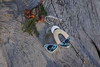 Arches Earrings-Blue Moon Turquoise