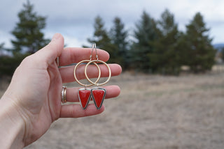 Plain Jane Hoops- Rosarita